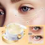 Collagen eye mask, deep moisturizing, firming the skin around the eyes, eye care, anti-aging skincare, making the skin younger