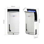 Full New Hand Dryer Induction Hotel Restauran High Speed Jet-type Hand Drying Machine Double-sided hand dryer 220v