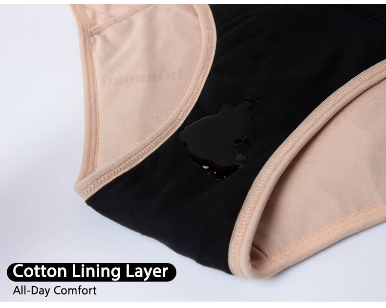 3PCS/Lot Menstrual Panties Woman Very Abundant Flow Menstruation Underwear High Waist Leak Proof Period Panties for Girls Set