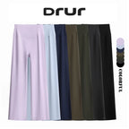 DRUR Women's High Waisted Capri 3/4 Length Yoga Leggings With Tummy Control Flare Pants for Gym Running Dance Clothes Summer New