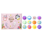 12pcs Kids Bath Bombs Set with Surprise Toys Inside Natural Organic Bubble Bath Fizzies Balls Gift for Children Holiday Gift Set