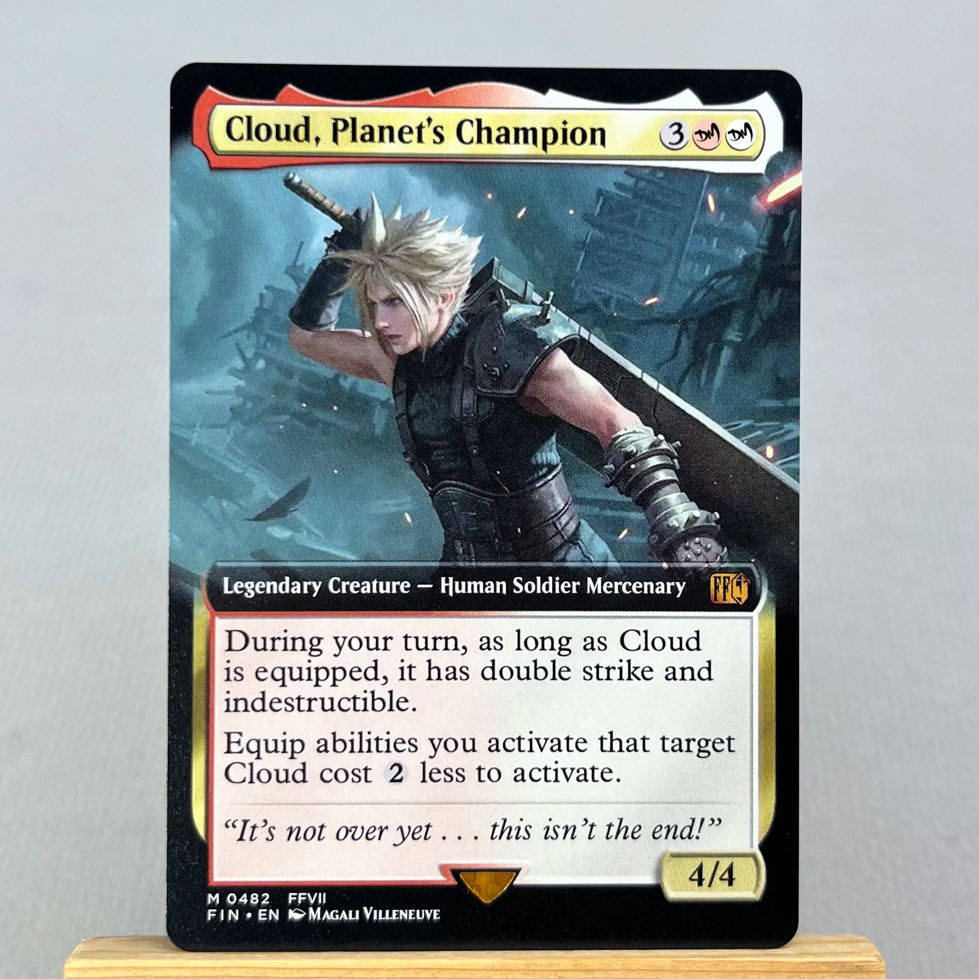 FIN PSS5 FCA HOLO14-001 Tcg proxy magical cards Sephiroth, Fabled SOLDIER Vivi Ornitier Cloud, Midgar Mercenary gathering