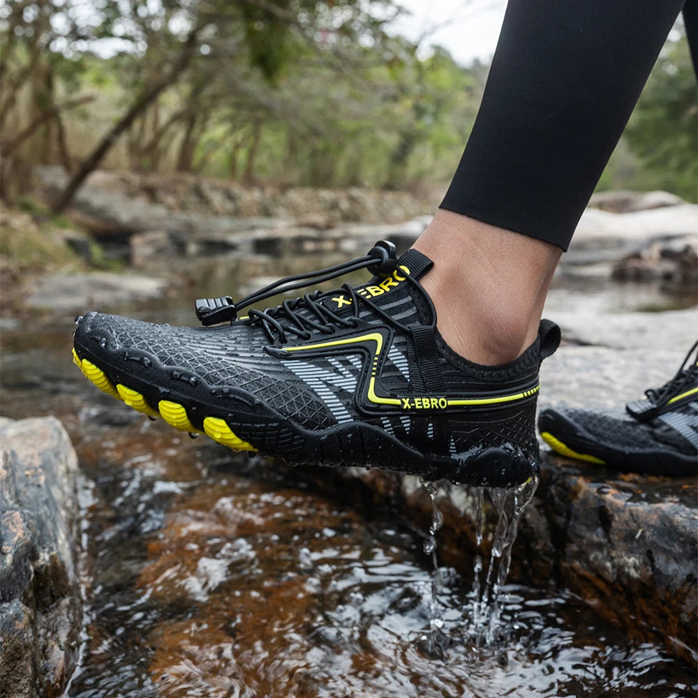 Oiaano Barefoot Man Black Shoes Woman Water Mesh Minimalist Sneakers Sport Aqua Beach Soft Sole Light Breathable Outdoor Hikking