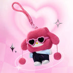 Genuine Hello-Kitty Pop Star Velvet Pendant Series Vinyl Doll Blind Box Trendy Kawaii Surprise Gift Lovely Trendy Blind Box Toys
