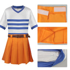 Anime  Nami Cosplay Costume Anime Halloween COS Japanese Unifrom Outfits Role Play Novelty Women Dress Up Carnival  Nami dress