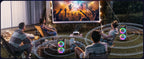 T27 Wireless Bluetooth Speaker, Karaoke Machine with 2 Microphone, Home Karaoke Party Speaker with Led Light