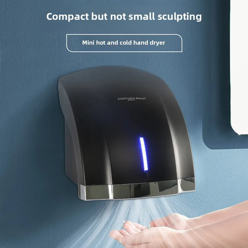 220V  Infrared Induction Wall-mounted Automatic Sensor Bathroom Hand Dryers Cold/Hot Commercial Dryer Machine,High-Speed Drying Secondary image