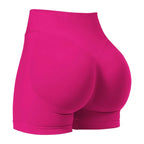 4.5''Shorts Seamless Low Ribbed Waistband Gym Shorts Scrunch Bum Yoga Shorts Booty High Stretch Running Bike Shorts