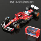 Bburago 1:43 2025 F1 Alloy Car Model Formula Racing Die Cast Toy SF25 RB21 W16 MCL39 Red Bull Mercedes Ferrari McLaren