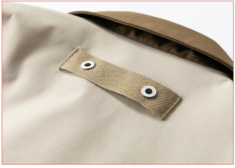 Men's Spring Casual Blazer Jacket Turn-Down Collar Stylish Versatile Office Wear Lightweight Coat Trendy Man Large Pocket Jacket