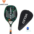 Kawasaki Beach Tennis Racket Carbon Fiber Soft Face Tennis  Paddle  Racquet with Protective Bag Cover