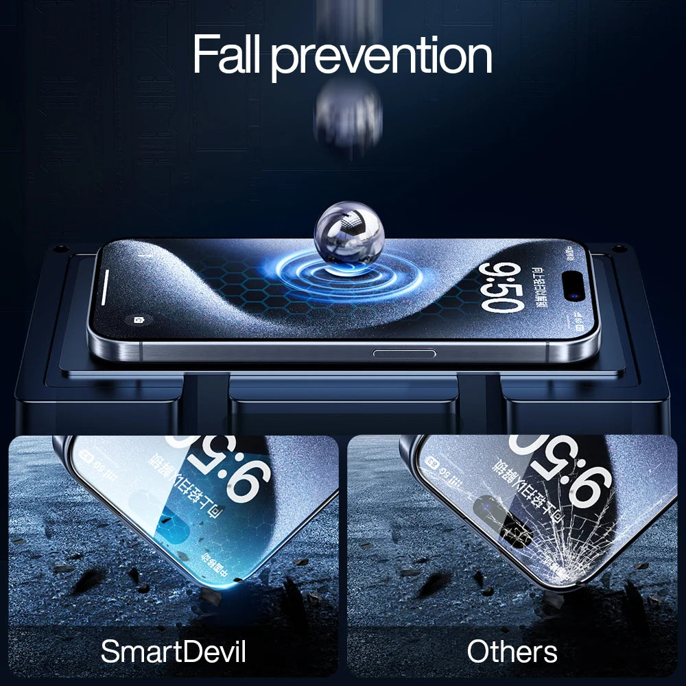 SmartDevil 2PCS Screen Protector for Vivo X200 Pro Mini X300 HD Anti-blue Light Tempered Glass Non-full Cover Anti-fingerprint Secondary image