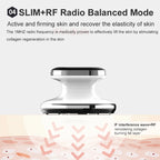 EMS & RF Radio Frequency Body Slimming Machine Fat Burner Slim Shaping Device LED Light Therapy Lose Weight Cellulite Massager