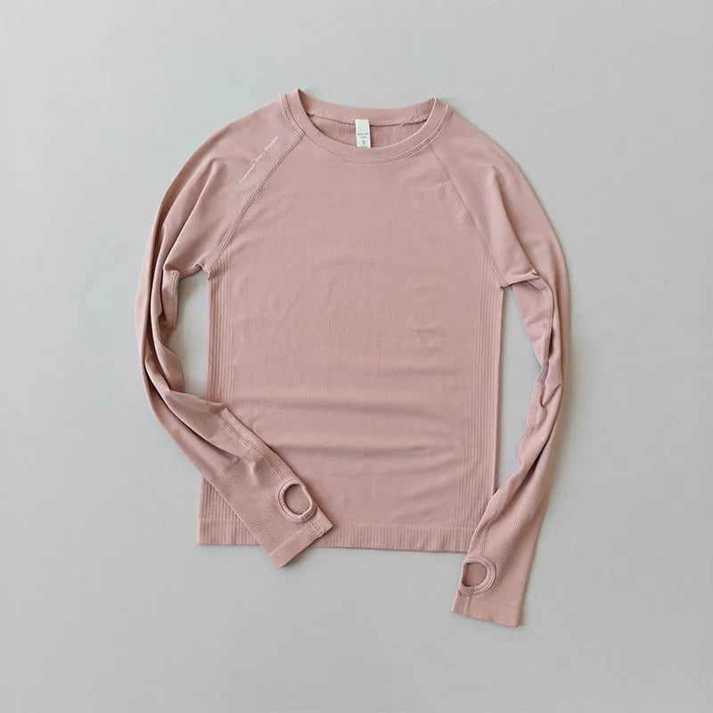 Women's Outdoor Sports Shirt Yoga Wear Fitness T-Shirt Running Workout Tops T-shirt Female Sportswear Exercise Gym Clothing