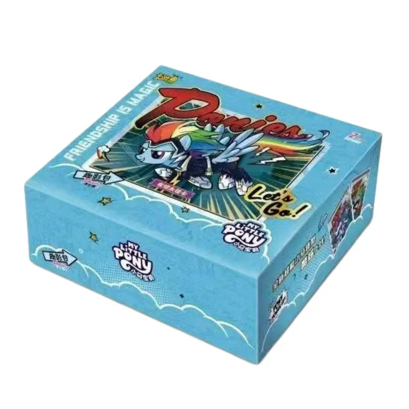 KAYOU Genuine New My Little Pony Friendship Eternal Star Bag 2 Rhythm Moon AR Gilded Decoration OR Collection Card Gift