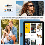 Android 15 Tablet, 10.0-inch screen, quad-core processor, 12GB RAM (3GB+9GB), 64GB storage, 2MP+8MP dual cameras，6000mAh