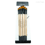 6/24/30Pcs Artist Paint Brush Set for Watercolor, Acrylic, Oil and All Media, Suitable for Canvas, Paper, Ceramic, Nylon Hair, W