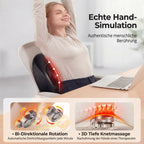 Massager with Heating, 3D Shiatsu Massager for Relaxation, Heated Massage With Shiatsu Kneading Massage, Best Gift for Men Women