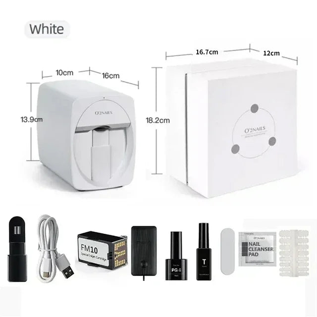 Smart 3D Mobile Nail Printer M1 Pattern Digital Nail Art Printer Machine DIY Portable H1 Nail Art Equipment From Phone