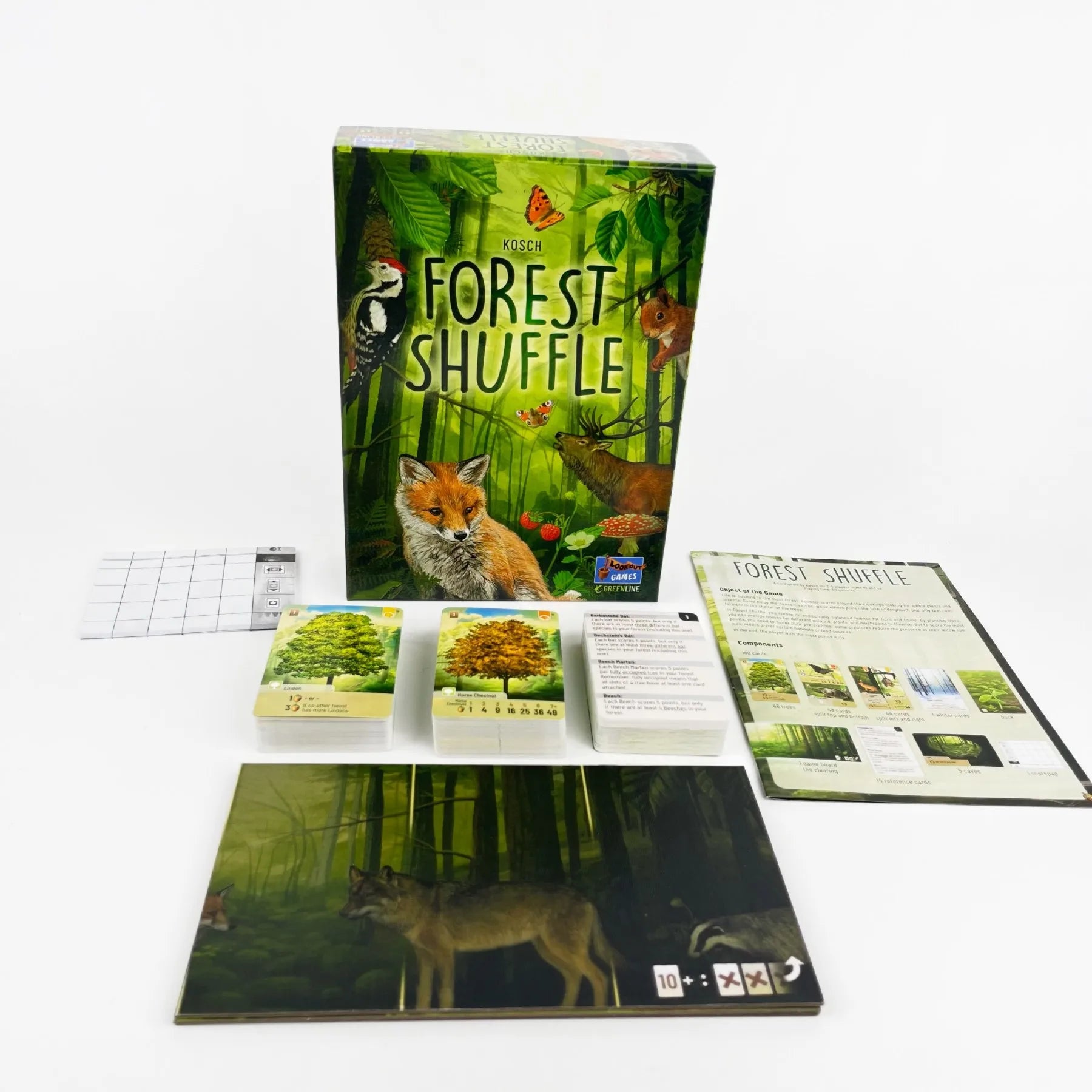 Forest Shuffle Card Game - Clever Strategy Game Fun Family Game for Kids and Adults - Woodland Edge、ALPINE、Expansion Game Secondary image