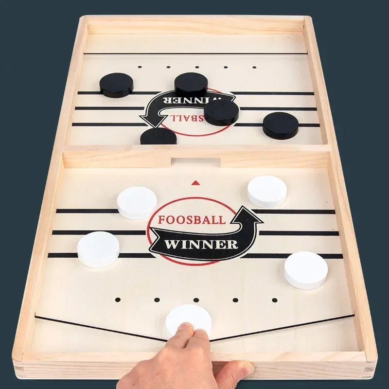 Foosball Winner Games Table Hockey Game Catapult Chess Parent-child Interactive Toy Fast Sling Puck Board Game Toys For Children Main image
