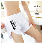 Fashion Loose Men's Underwear 100%Cotton Soft Mid Waist Arrow Pants Breathable Underpants Boys Large Size Boxer Shorts Sleepwear