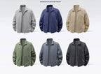 Men's Sun Protection Jacket Ultrathin Windbreaker Summer Outdoor UV Jacket Loose Stand Collar Oversized Sunscreen Coat Fishing