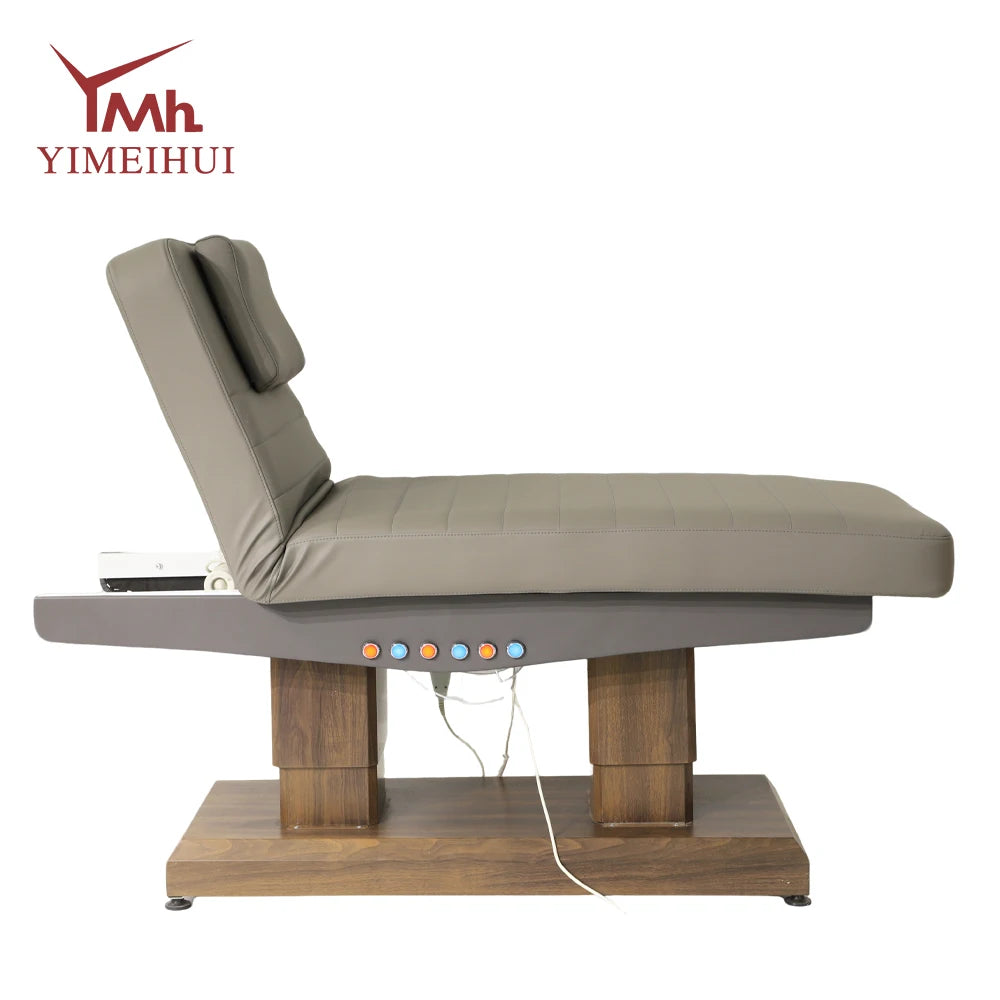 Modern Design Electric Spa Treatment Equipment Beauty Bed with Adjustable Leg Backrest 4 Motor Facial Massage Table Secondary image