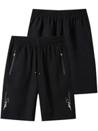 Gym Shorts Men Summer Quick Dry Training Shorts Fitness Drawstring Lightweight Athletic Sweatpants Workout Bottoms Running Wear