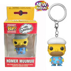 2026 Funko Keychains Ranger Red Blue Pink Minion Kevin Otto Stuart Spider Spot Vash Ahsoka Inuyasha Homer Sam Sally Figure Toys