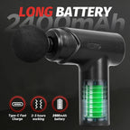2026 High-Power Muscle Relaxer - Rechargeable Deep Tissue Massage Gun With 4 Heads For Full Body Relief,Ultimate Muscle Recovery