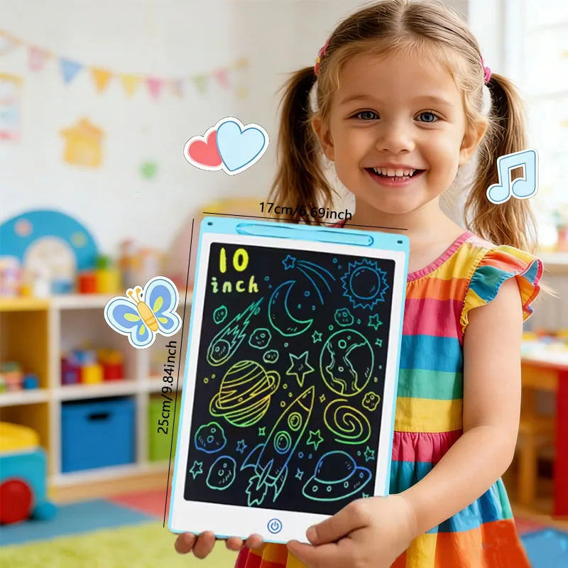 8.5/10/12inch LCD writing board drawing tablet Doodle Blackboard kids counting learning toys  birthday gift travel activity game