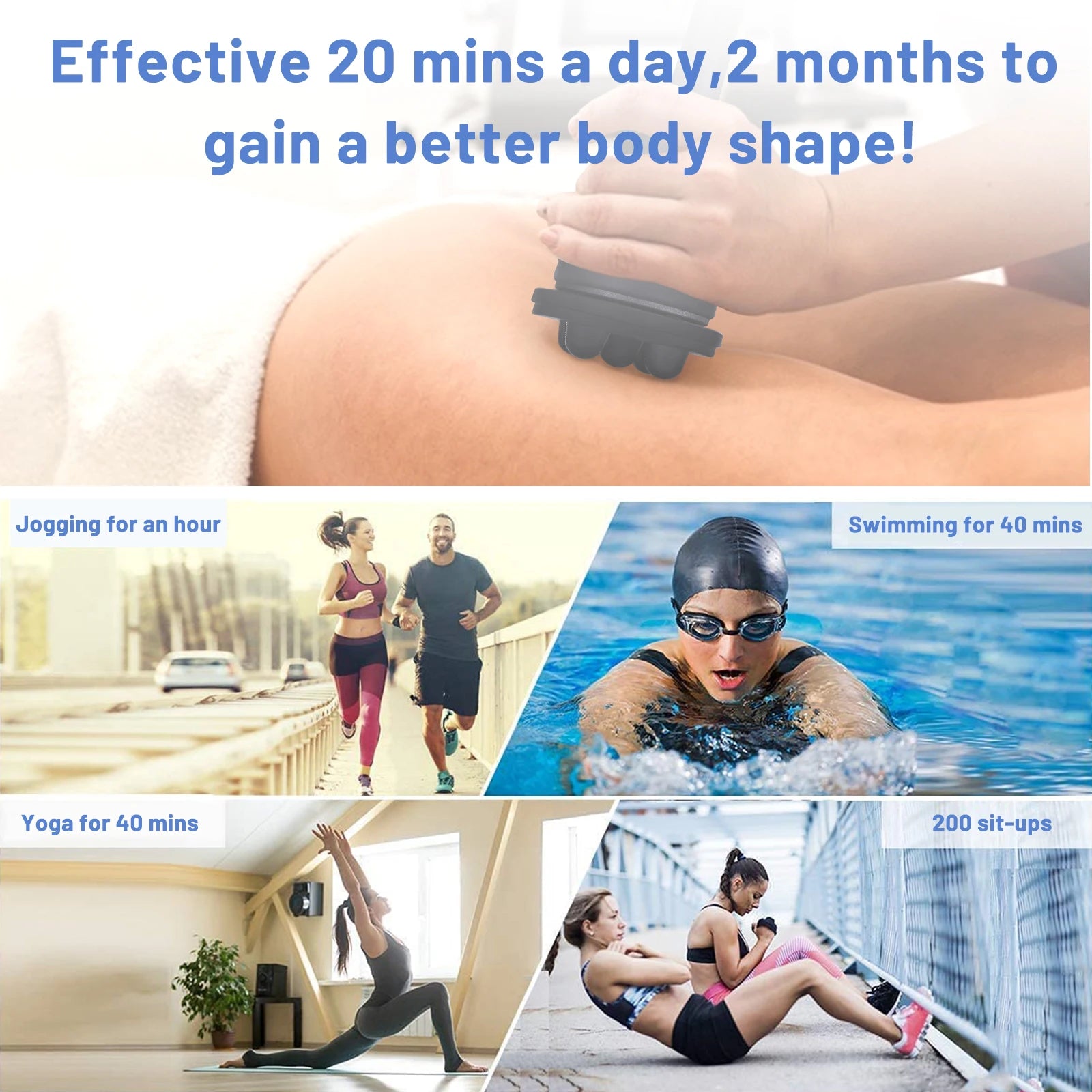 Massage Head Accessories for G5 Vibrating Massage Body Slimming Machine Beauty Salon Home Use Body Massage Weight Loss G8 Tool
