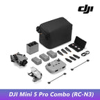 [EU STOCK] DJI Mini 5 Pro Ultra-Light & Foldable Drone with Camera 1-Inch CMOS Omnidirectional Obstacle Sensing ActiveTrack 360° 225° Gimbal Rotation 20km Transmission 4K Drone for Beginners C0