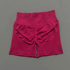 HISTELLO Impacts Shorts 4.5" Women Fitness Sports Biker Shorts Low Waist Gym Short Workout Scrunch Butt Yoga Seamless Leggings