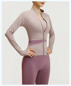 Yoga Set 3PCS Gym Clothes Sportswear Yoga Suits For Women Long Sleeve Crop Top Fitness Set Tracksuits Sports Bra Gym Leggings