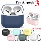 For Airpods 3 Silicone Cover Case for Airpod 3 Wireless Bluetooth Air Pod Case Earphone Accessories