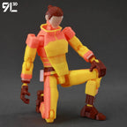 9L3D Lucky 13 Invincible Boy Conquer Omni Action Figure 3D Printed Anime Model Multi-Jointed Poseable Collectible Toy Gift Fan