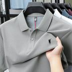 100% pure cotton short sleeved polo shirt high-end luxury brand fashion Paul Pony embroidery golf men's business casual T-shirt