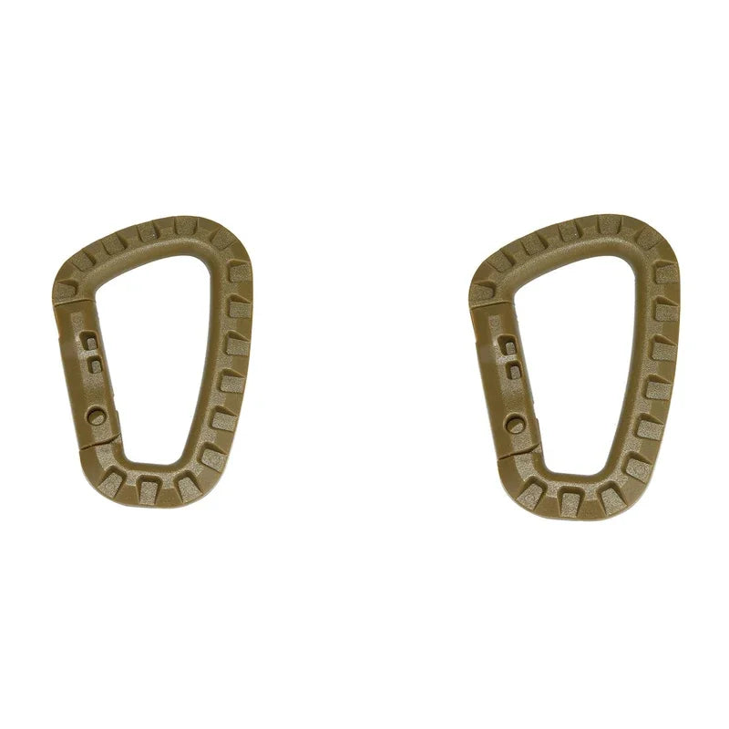 Tactical Carabiner Carabina Karabiner Clip Plastic Cadet Hiking Camping
