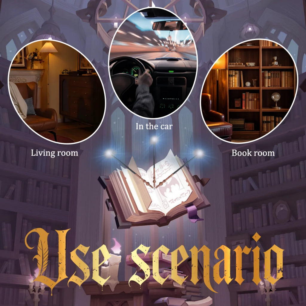 MINISO Harry Potter Series 4pcs Magic Academy Flameless Aroma Kit Cartridge Reed Diffuser Oil Air Freshener Fragrance set