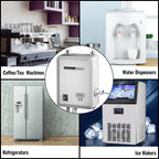 SucceBuy Bottled Water Dispensing Pump w/PE Pipe 1 Gal/MIN 40 PSI for Coffee Tea Machine Water Dispenser Refrigerator Ice Maker
