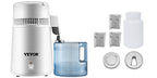 SucceBuy 4L Water Distiller Purifier Filter Dispenser Heating Drinking Bottle Softener 304 Stainless Steel Home Appliance